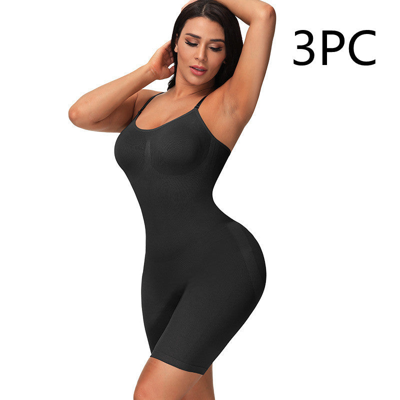 Women's Seamless Body Shaping Bodysuit Thin Elastic Body Shaping Bodysuit Wholesale Tight Tummy Tummy