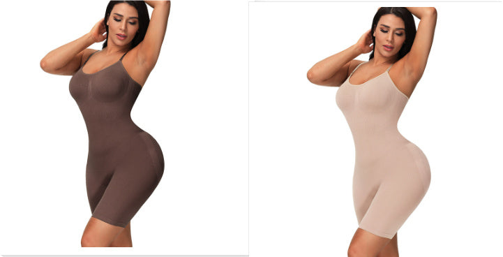 Women's Seamless Body Shaping Bodysuit Thin Elastic Body Shaping Bodysuit Wholesale Tight Tummy Tummy