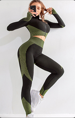 Seamless Workout Yoga Sets women leggings
